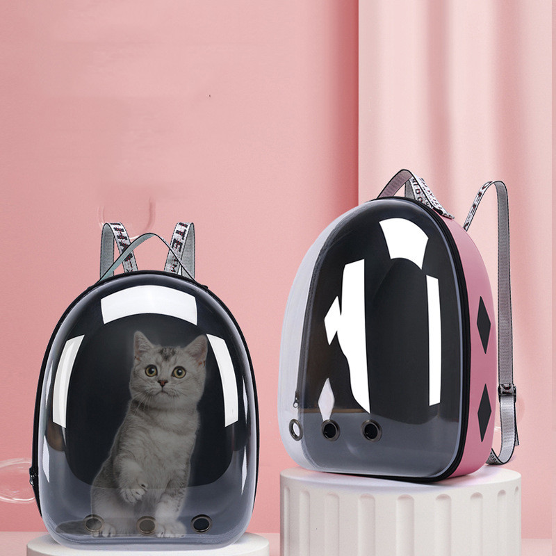 Space Capsule Pet Backpack Carrier — Bubble Window for Cats & Small Dogs