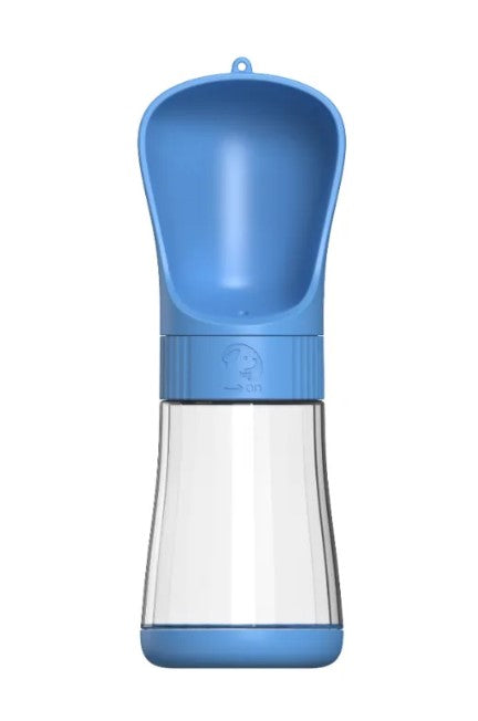 Travel Dog Water Bottle 2-in-1 — Leak-Proof Portable Pet Drinking Bottle