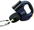 Dual Retractable Travel Dog Leash — Walk Two Dogs, Tangle-Free