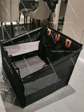 Waterproof dog car seat hammock installed in back seat