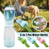 3-in-1 Portable Travel Water Bottle for Dogs