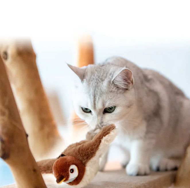 Electric Flopping Fish Cat Toy — Interactive Moving Plush for Bored Cats